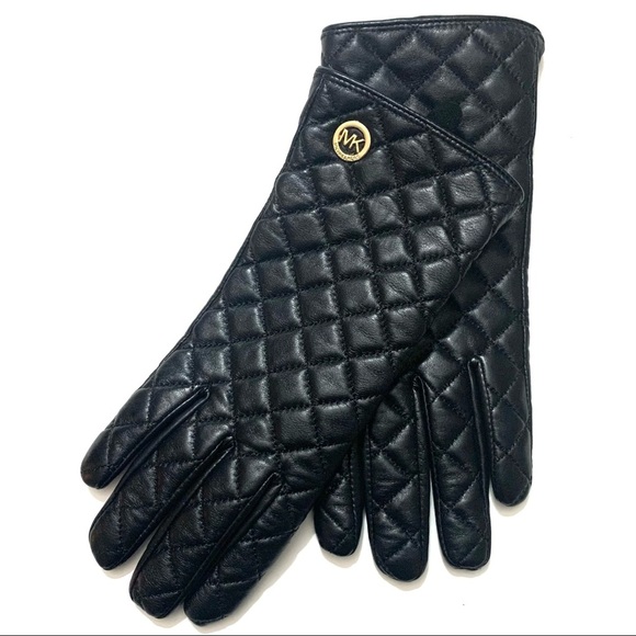 MICHAEL MICHAEL KORS
Quilted Leather Gloves, black - Picture 2 of 5